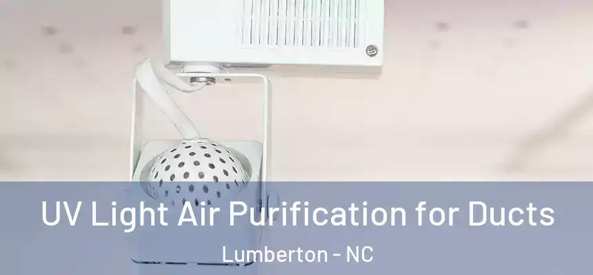  UV Light Air Purification for Ducts Lumberton - NC